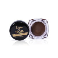 Betun para cejas con aceite de Ricino y aceite de Calendula, Betun para cejas de Ligne D´or betún para cejas tono Castaño Betún de Cejas