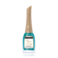 ESMALTES GLITTER DE LIGNE D´OR TONO TURQUESA esmalte para uñas | esmalte escarchado | esmalte con glitter | esmalte tradicional