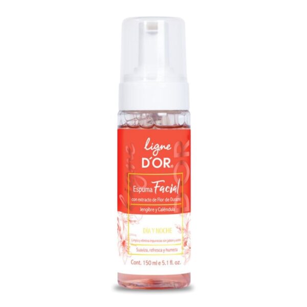Espuma facial limpiadora