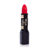 labial en barra con acabado brillante y cremoso en color rojo vibrante mas aceite de calendula que mantiene humectados los labios