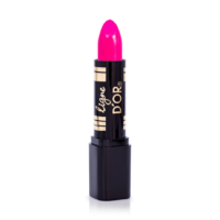 Labial en barra mate Ligne D´or tono barbie con aceite natural de calendula y un acabado mate disponible en azzoc