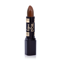 Labial en barra mate Ligne D´or tono Chocolate con aceite natural de calendula y un acabado mate disponible en azzoc