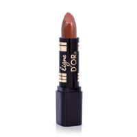 Labial en barra mate Ligne D´or tono toxica con aceite natural de calendula y un acabado mate disponible en azzoc