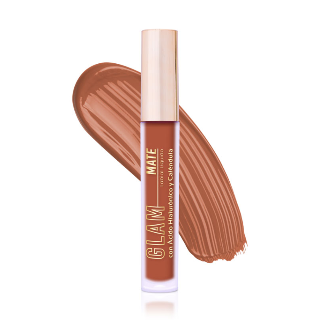 LABIAL LIQUIDO MATE TONO ALMENDRA Labial Liquido Mate Ligne D´or tono Almendra con Aceite de Caléndula y ácido hialurónico extrema pigmentación con acabado mate disponible en Azzoc