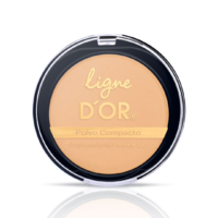 Polvo Compacto de Arroz y Acido Hialuronico tono Bronce Ligne D´or