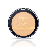 Polvo Compacto de Arroz y Acido Hialuronico tono Soft Ligne D´or