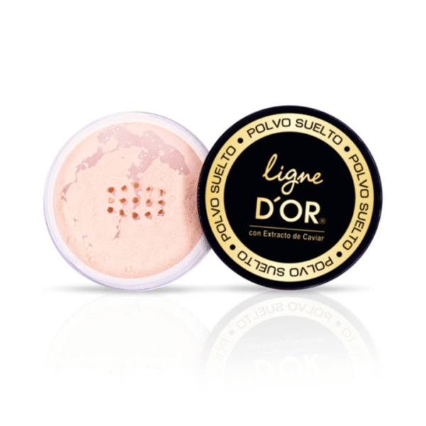 Polvo Suelto con Extracto de Caviar tono avellana Ligne D´or