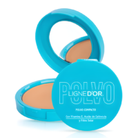 Polvo Compacto con Vitamina E y Filtro Solar - Tono5 polvo compacto con vitamina E mas Filtro Solar tono 5 de Ligne D´or