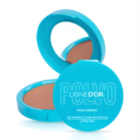 Polvo Compacto con Vitamina E y Filtro Solar - Tono8 polvo compacto con vitamina E mas Filtro Solar tono 8 de Ligne D´or