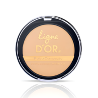 Polvo Compacto de Arroz y Acido Hialuronico tono Honey Ligne D´or