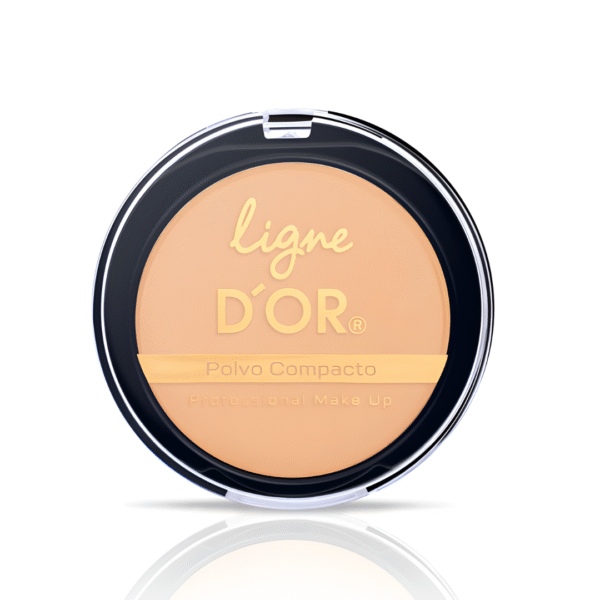 Polvo Compacto de Arroz y Acido Hialuronico tono Natural Ligne D´or