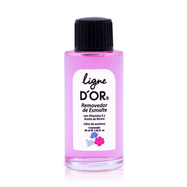 REMOVEDOR DE ESMALTES LIGNE D`OR X30ML removedor de esmaltes x30ml