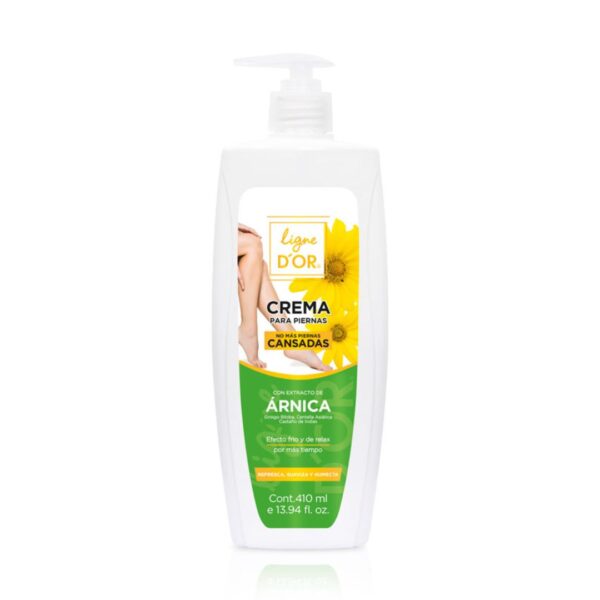 crema para piernas cansadas crema con arnica alivio a piernas cansadas crema efecto frio cansancio y ardor en piernas