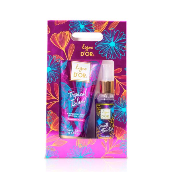 kit de regalo kit corporal crerma corporal splash crema para manos y cuerpo estuche de cuidado corporal Ligne D´or