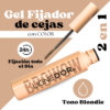 Gel Fijador de Cejas y Baby Hair de Ligne D´or con Ácido Hialurónico tono Blondie Azzoc