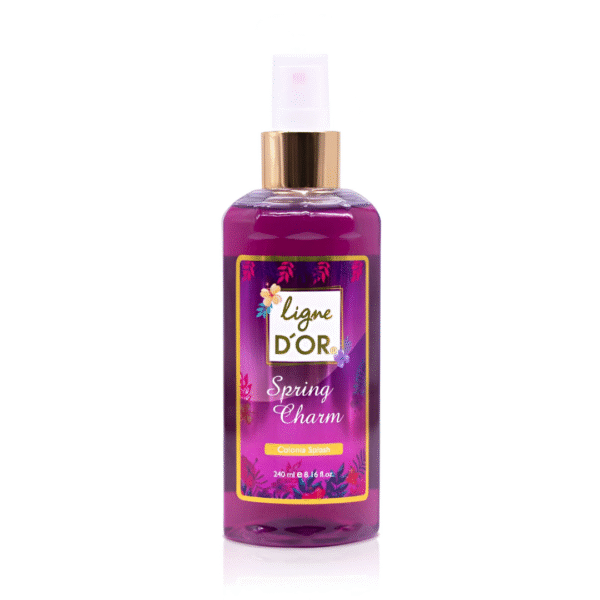 Colonia Splash Corporal Spring Charm Ligne D'OR con fragancia de manzanas rojas, frambuesa y fresa