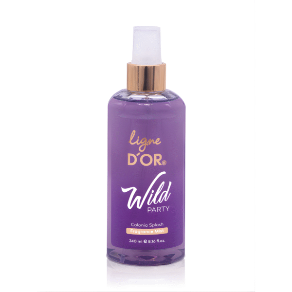 Colonia Splash Corporal Wild Party Ligne D'OR Fragrance Mist con fragancia de frutas rojas