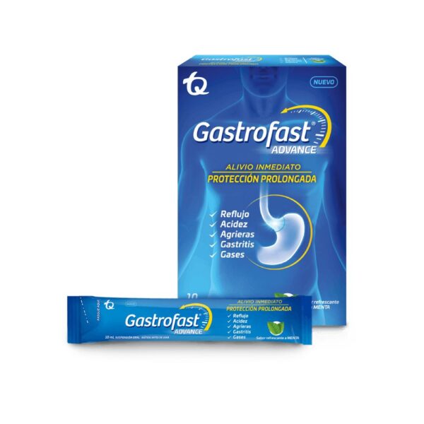 Antiácido reflujo Alivio acidez gases Remedio estómago embarazo