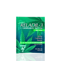 Gel Frío RELADIL-3 Mye Cosméticos con Cannabis Sativa Árnica Caléndula y Mentol sachet x15g