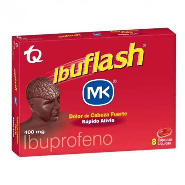Ibuprofeno cafeína. Analgésico migraña. Antiinflamatorio fuerte.