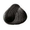 Muestra del tinte 1.0 negro intenso en cabello