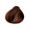 Muestra del tinte 4.0 castaño medio en cabello