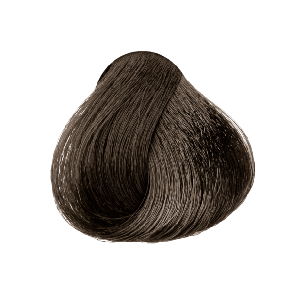 Mechon del tinte 4.74 Castaño Medio Chocolate Muestra del tinte 4.74 castaño claro en cabello