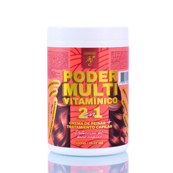 Tratamiento capilar mas crema para peinar con biotina provitamina B5 y vitamina E