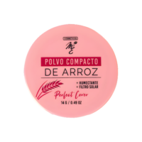 Polvos compactos de arroz, nutritivos, hidratantes y con filtro solar