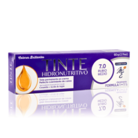 Tinte Hidronutritivo 7.0 rubio medio Mye con Aceite de Argán y Ceramidas Cobertura Canas