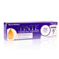 Tinte Hidronutritivo FC2 Fantasia Azul Tinte Hidronutritivo FC2 Fantasía Azul con aceite de argán y ceramidas, tinte cubrimiento total de canas