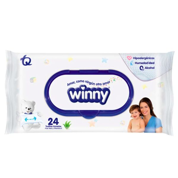 Winny toallitas aloe. Pañitos Winny vitamina. Toallitas húmedas aloe. Winny bebé aloe. Toallitas Winny 24