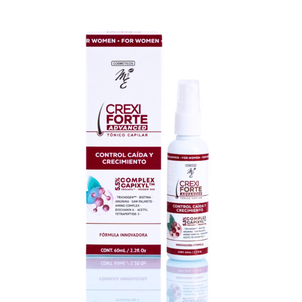 Tonico capilar en spray para controlar la caida de cabello y acelerar el crecimiento