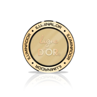 Iluminador de ligne d´or tono California dorado aporta brillo natural y resalta facciones de tu rostro. Disponible en azzoc