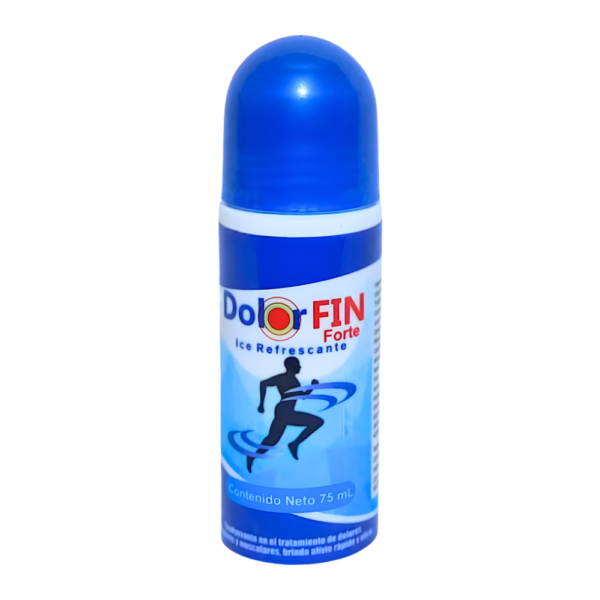 DolorFin Forte Ice Refrescante en roll-on azzoc DolorFin Forte Ice Refrescante en roll-on alivia dolores musculares, articulares. Gel frio con cannabis mentol arnica y calendula en azzoc.