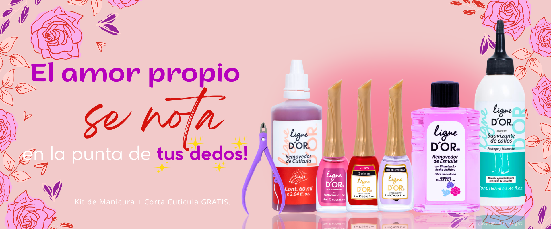 kit de esmaltes
kit de manicura
removedor de cutícula
removedor de esmalte
brillo secante
corta cutícula
regalo para amor y amistad